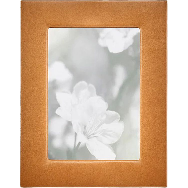 5" x 7" Leather Studio Frame - Tan