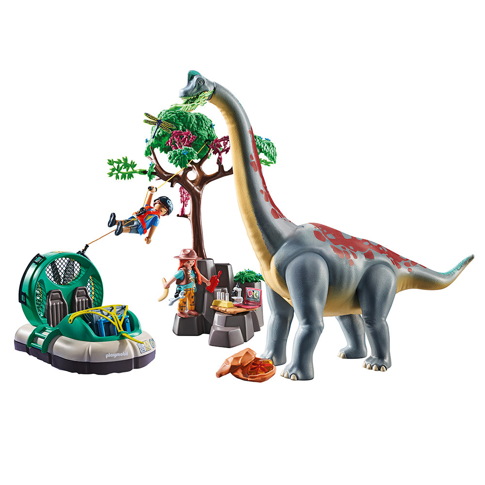 Brachiosaurus with Hovercraft Playset