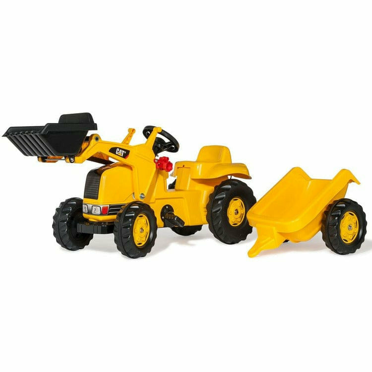 CAT Kid Tractor with Trailer