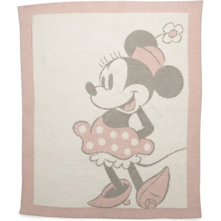 CozyChic Vintage Disney Minnie Mouse Baby Blanket