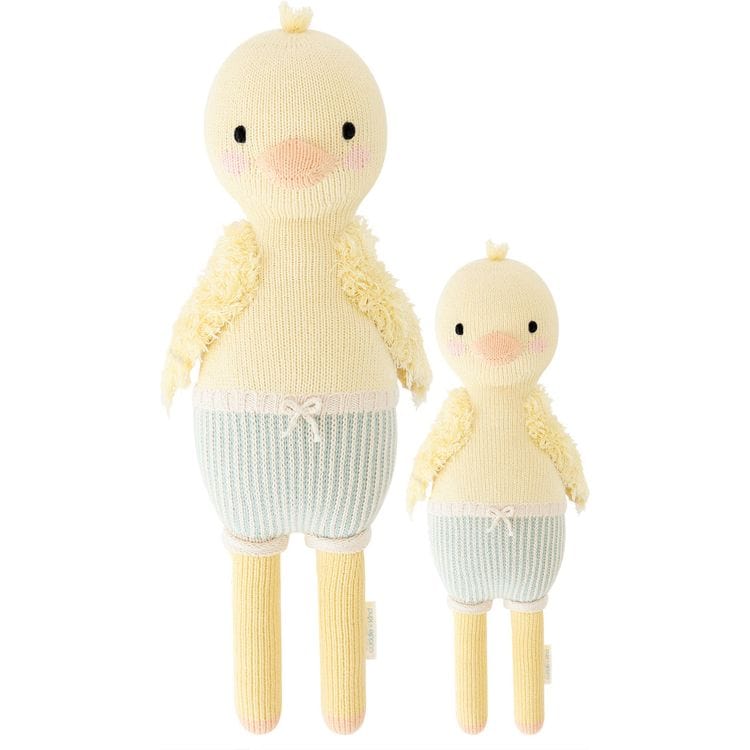 Regular 20" Finley the Duckling Hand-Knit Doll