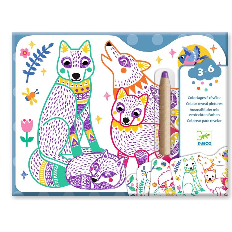 Forest Families Coloring Set