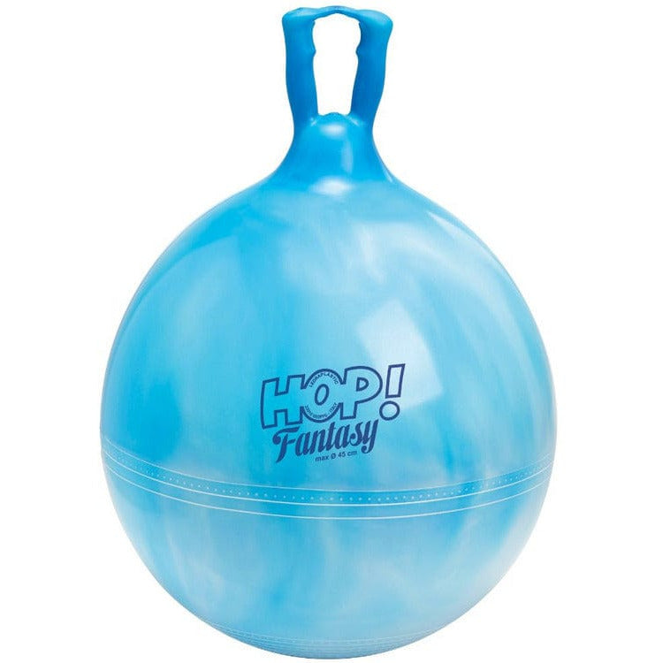 Gymnic Hop 45 - 18 inch Hop Ball Swirl Blue