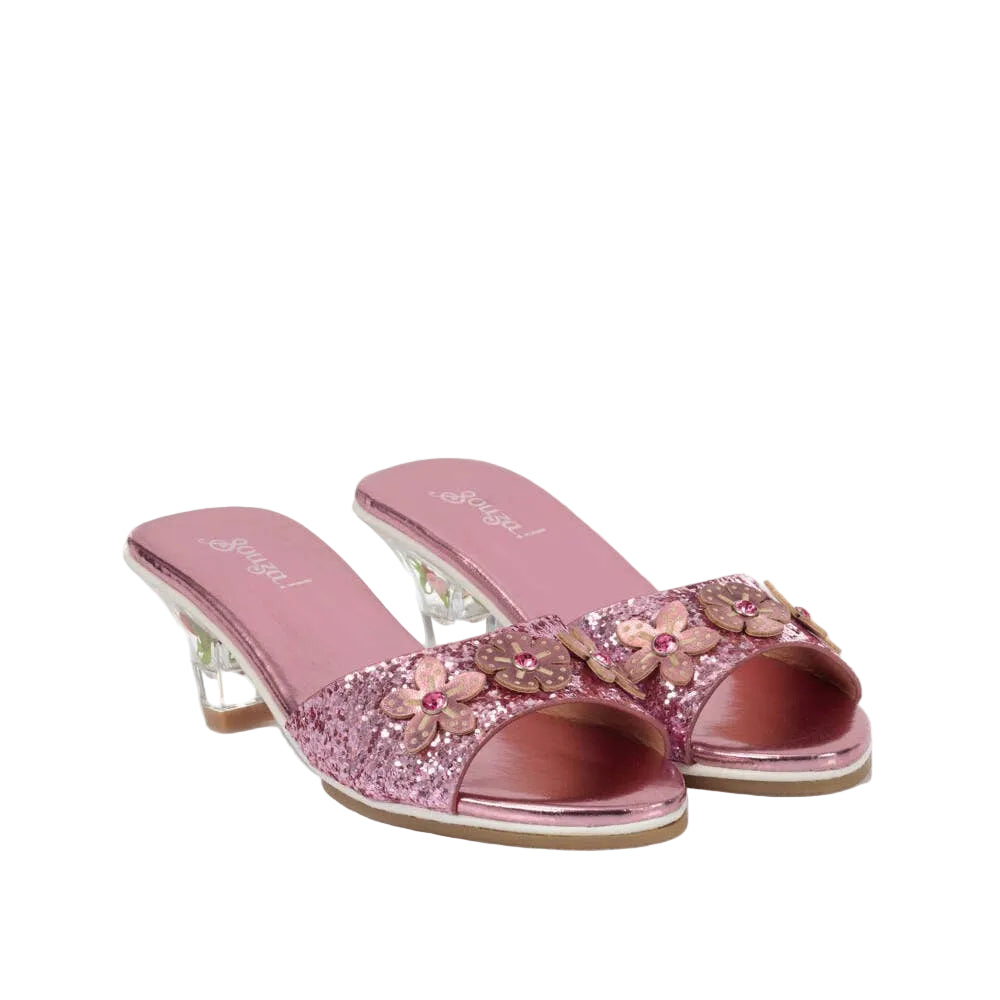 High-Heel Mariona Slipper (Pink) - Size 12-13