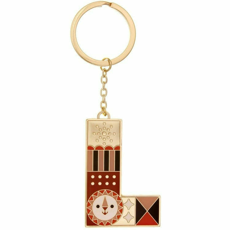 Small Initial FAO Keychain - Letter L