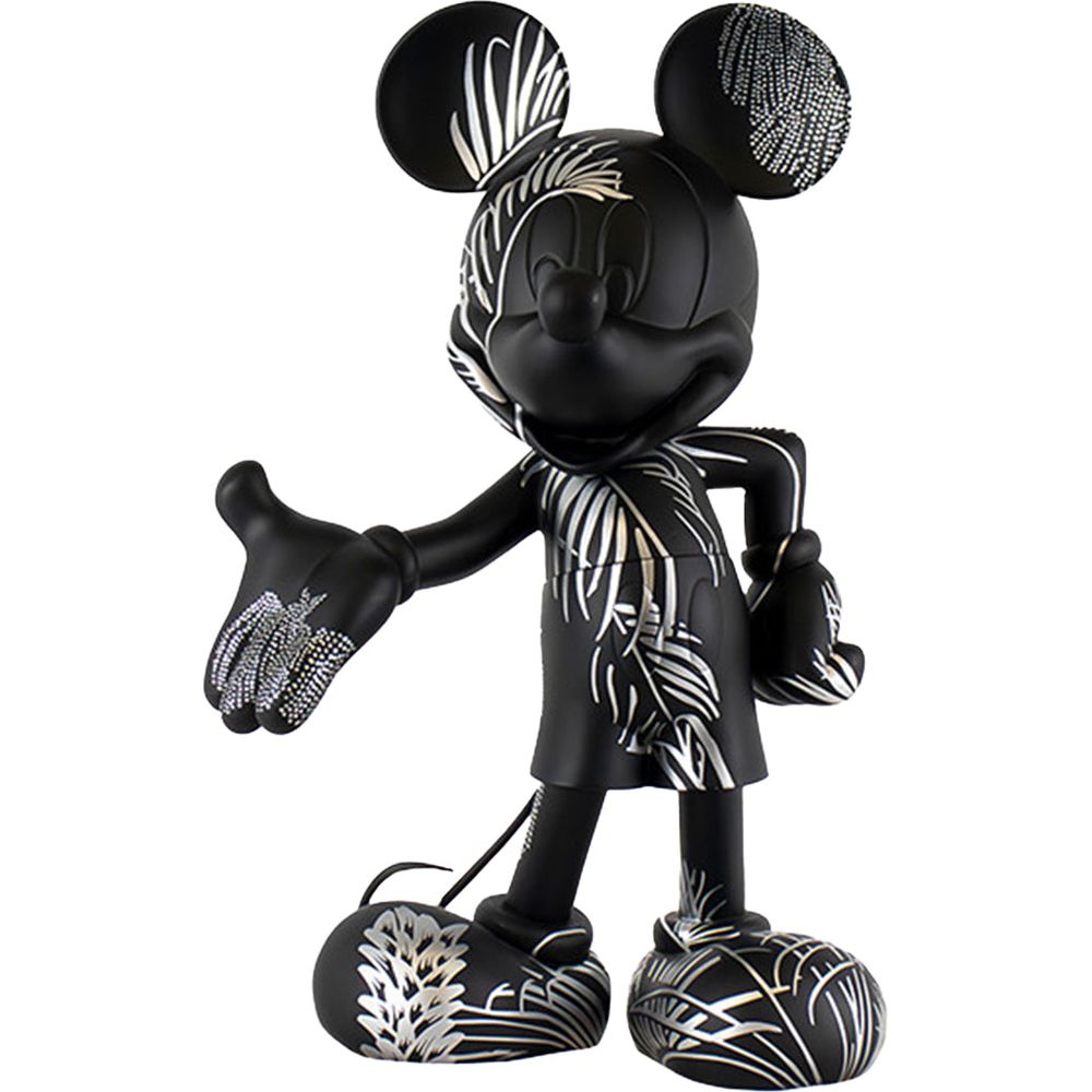 Mickey Mouse 12" Star Style Martyn Lawrence Bullard Figurine - Black & Silver