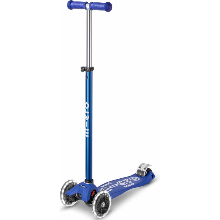 Micro Maxi LED Scooter - Blue/White