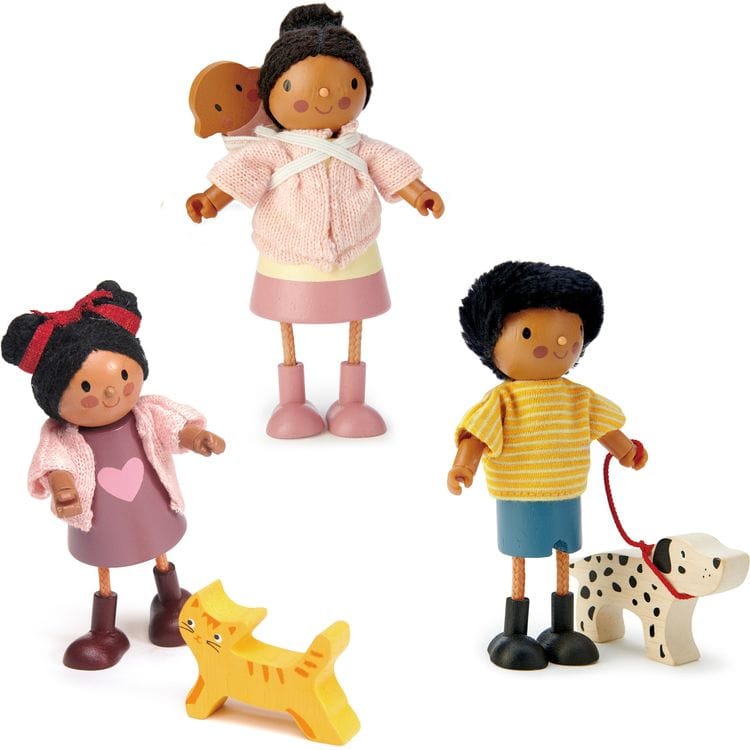 The Forrester Family Wooden Dolls