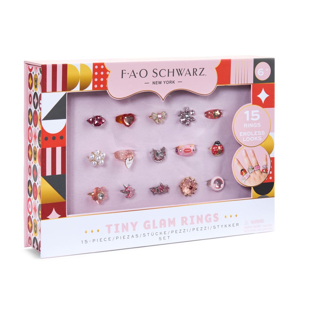 Tiny Glam Rings 15-Piece Set